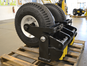 Spring loaded Casters