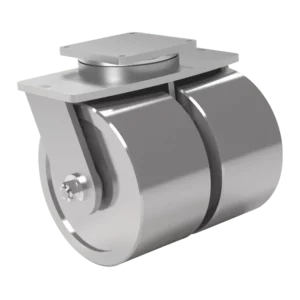 18×7 Dual Wheel Forged Steel Swivel Caster