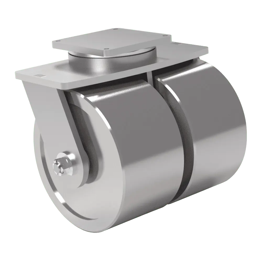 heavy duty steel casters