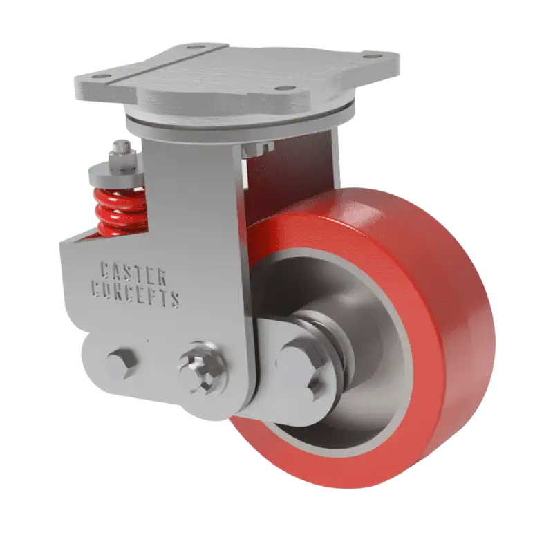 Heavy Duty Shock Absorbing Caster – Smooth, Quiet Ride