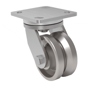 heavy duty v groove casters