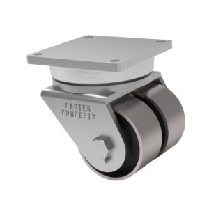 6×3 Dual Wheel Forged Steel Swivel Caster