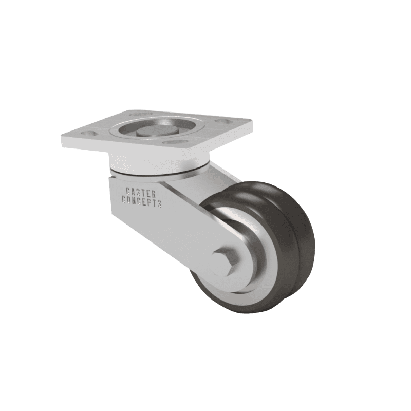 4x2 TWERGO T/R-95 Polyurethane Swivel Caster