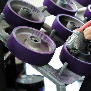 Purple Polyurethane Wheels