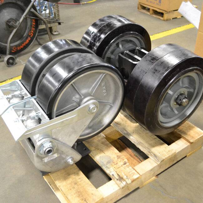 Heavy Duty large Casters with locks and brakes