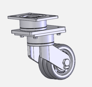 Swivel-on-Swivel Caster