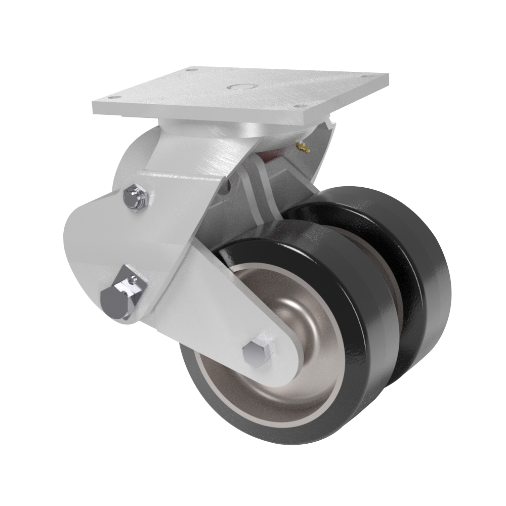 138 Series Aluminum Spring Loaded Caster