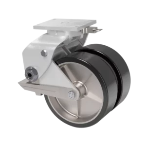 MS Dual Wheel Aluminum Caster