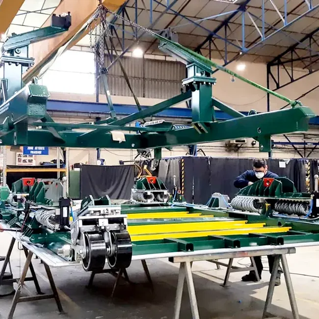 MS Caster On Engine Stand