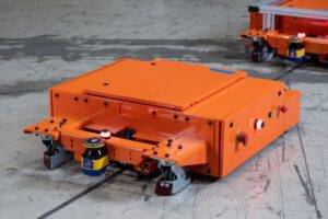 AGV Casters with Poly Toe Guard