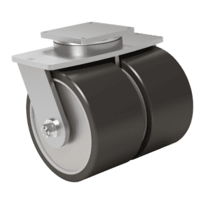 22×12 Dual Wheel H.D. T/R-95 Polyurethane Swivel Caster