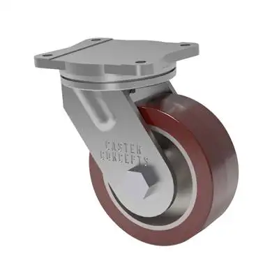 10x3 H.D. Standard Polyurethane Swivel Caster