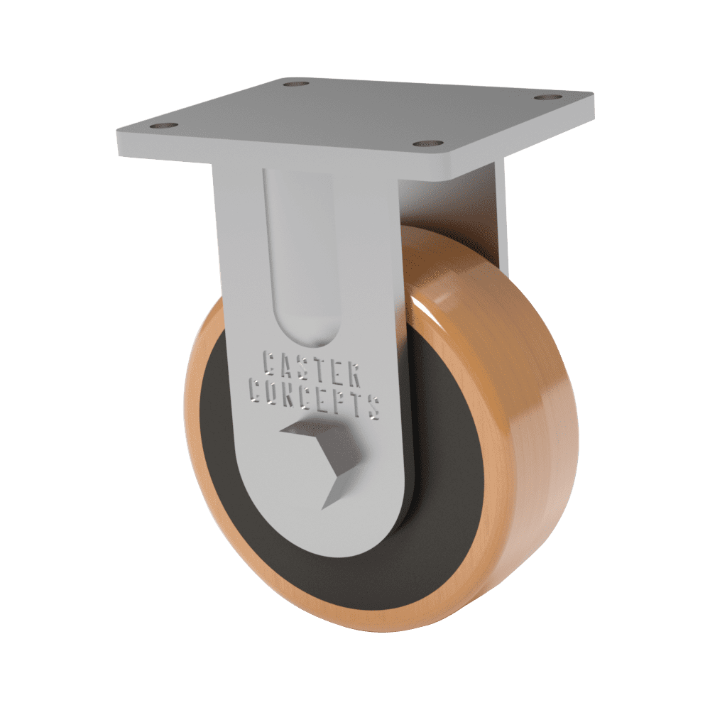 8x3 Laminated Phenolic Rigid Caster