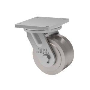 10×4 V-Groove Forged Steel Swivel Caster