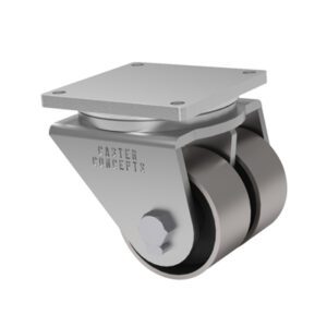 10×3 Dual Wheel H.D. Forged Steel Rigid Caster