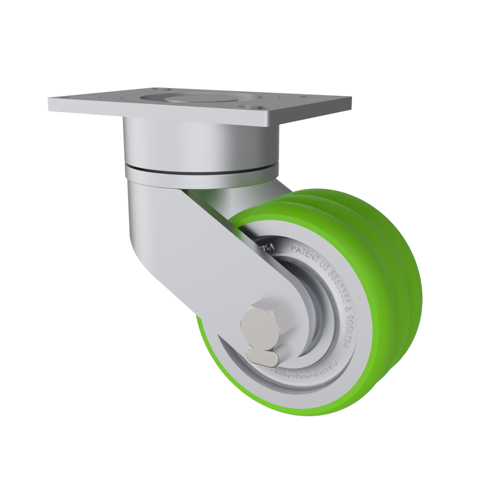 10x3 TWERGO ErgoTread Swivel Caster