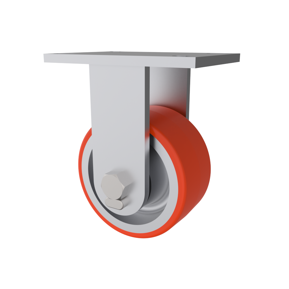 10x3 T/R Polyurethane Rigid Caster