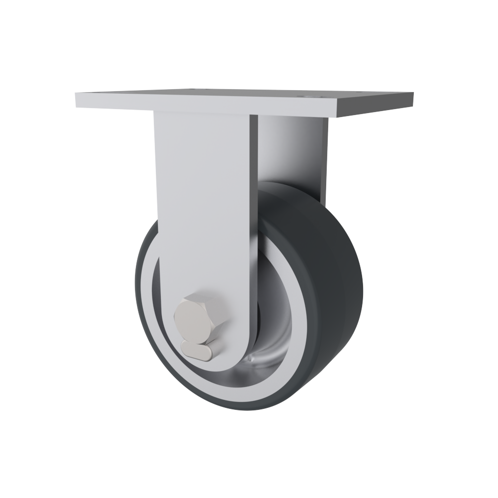 10x3 T/R-95 Polyurethane Rigid Caster