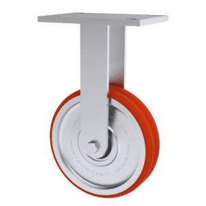 10x2 T/R Polyurethane Rigid Caster W/ TWERGO Wheel