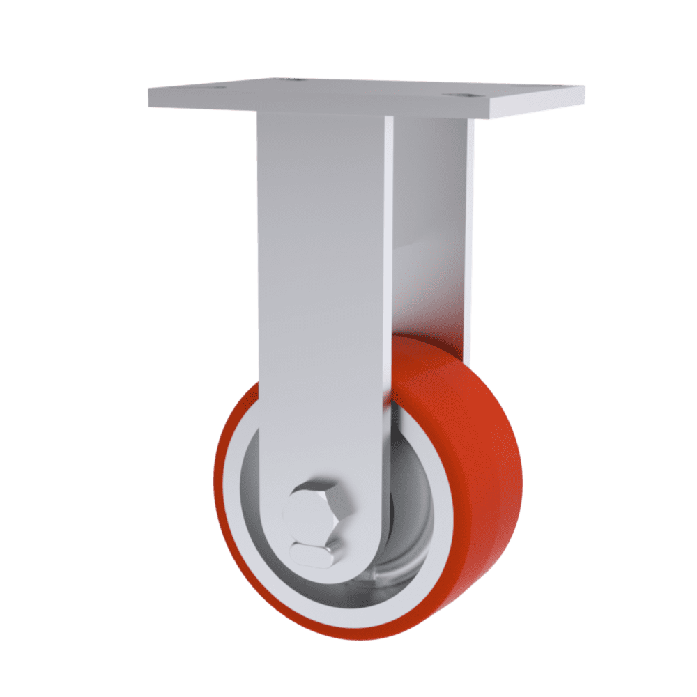 10x3 T/R Polyurethane Rigid Caster