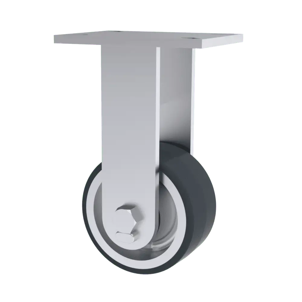 10x3 T/R-95 Polyurethane Rigid Caster