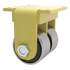 10x4 Dual Wheel Forged Steel Rigid Caster