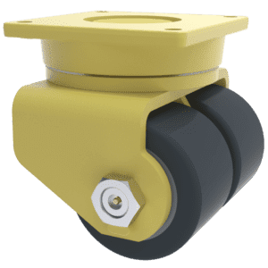 10×3 Dual Wheel H.D. T/R-95 Polyurethane Swivel Caster