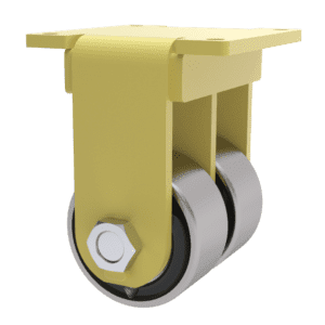 10×3 Dual Wheel H.D. Forged Steel Rigid Caster