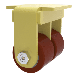 10×3 Dual Wheel H.D. Standard Polyurethane Rigid Caster