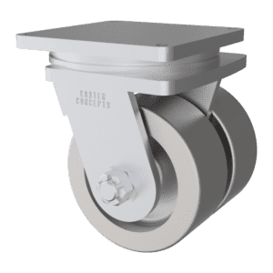 10×4 Dual Wheel H.D. Forged Steel Swivel Caster