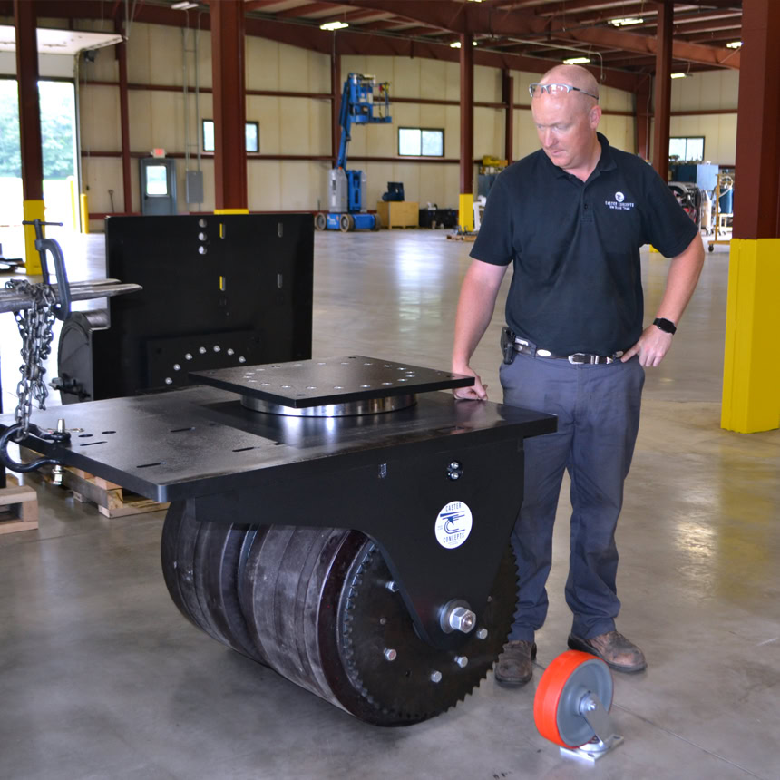 Massive Heavy Duty Caster – Built for 100,000 lbs Loads